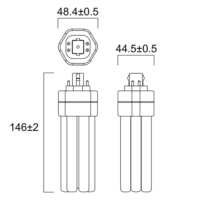 Sylvania ToLEDo LYNX TE LED PL-lamp 4-pins