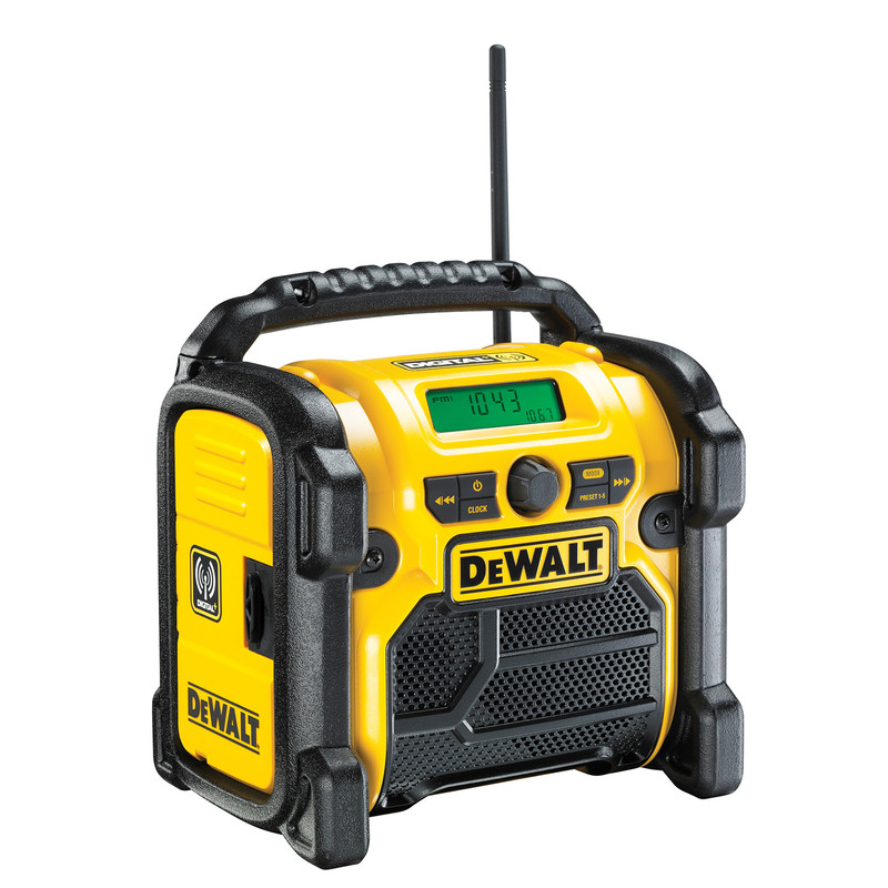 DeWALT DCR020-QW DAB+/FM bouwradio