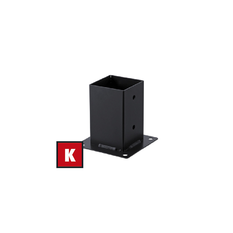 Paalhouder met opschroefmontage