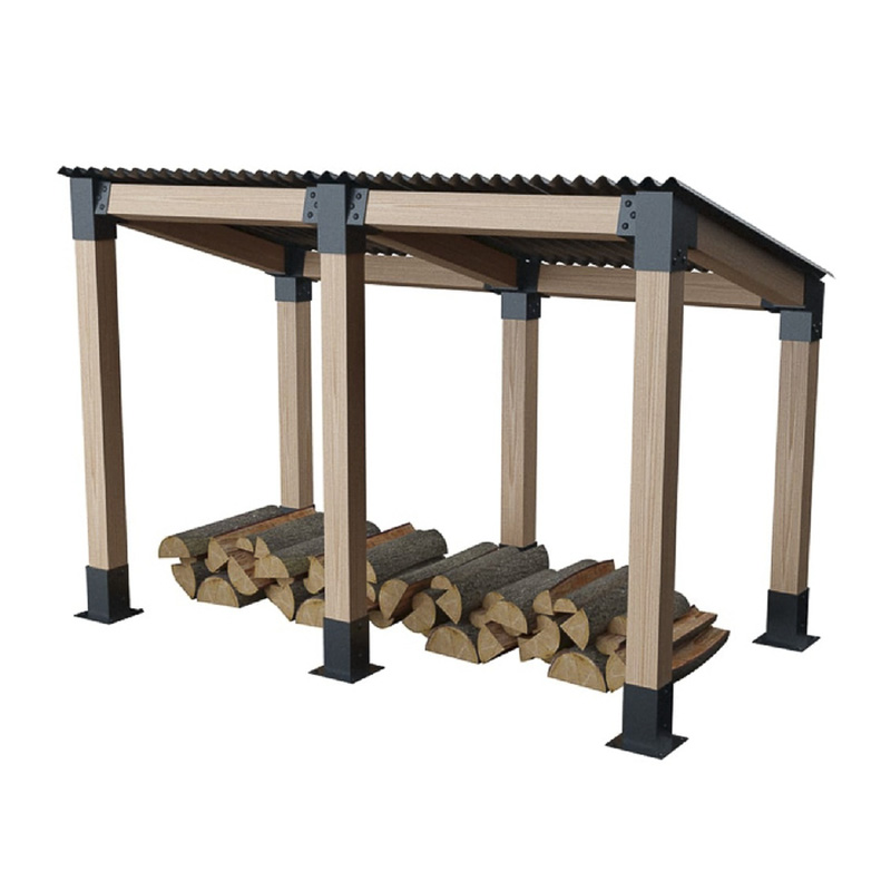 Paalhouder met opschroefmontage