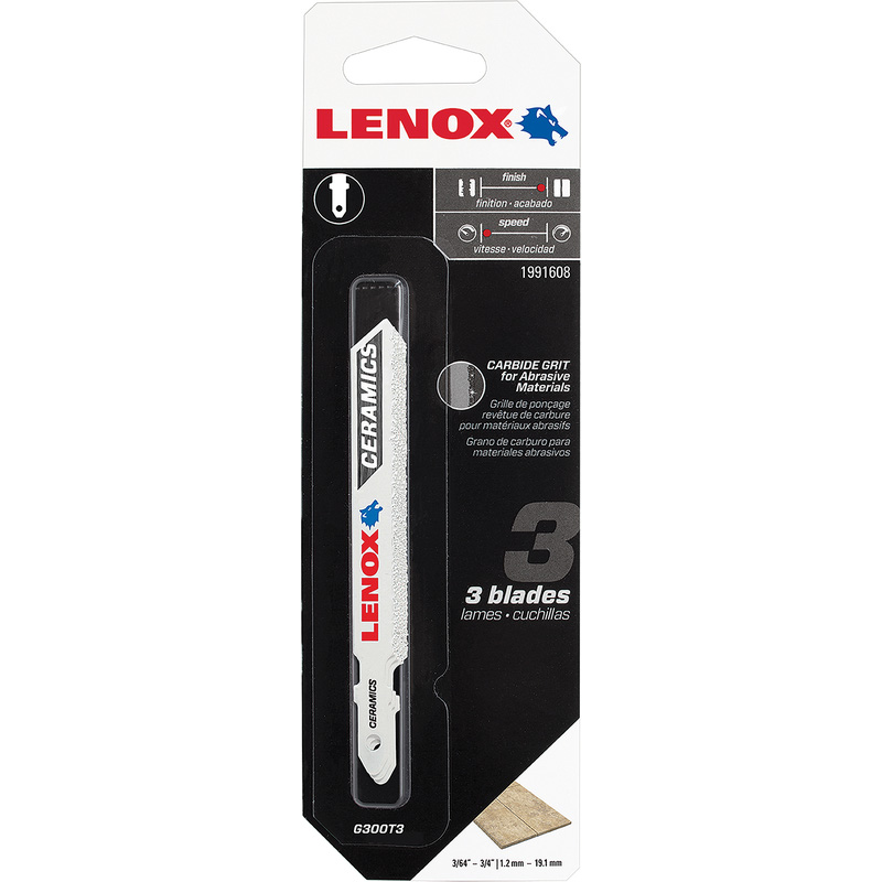 Lenox Decoupeerzaagblad Carbidekorrel CG300T3