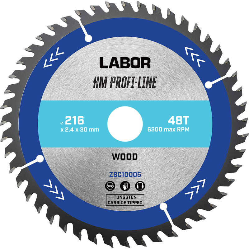 Labor HM cirkelzaagblad hout