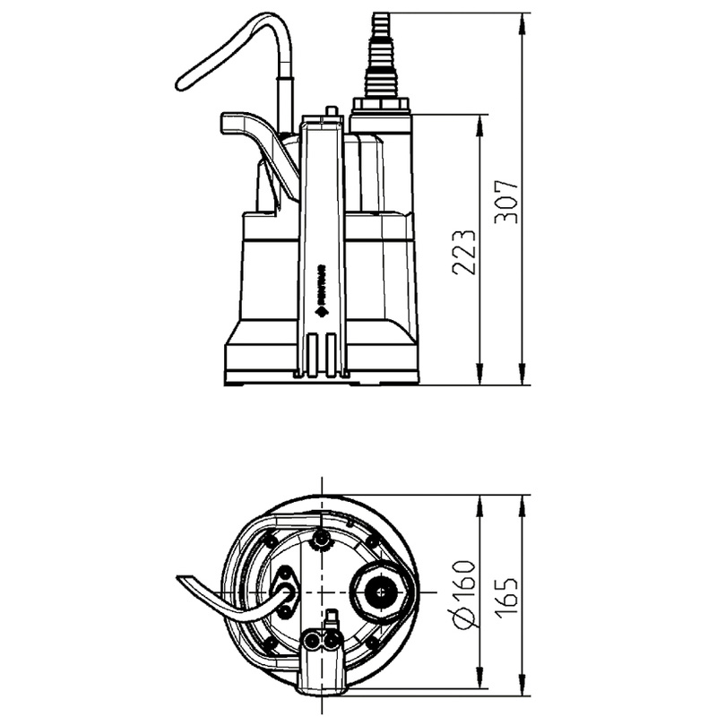 Contimac / Simer 6 SOS dompelpomp set