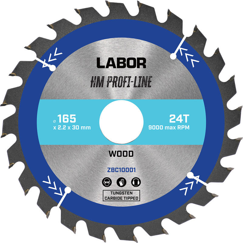Labor HM cirkelzaagblad hout
