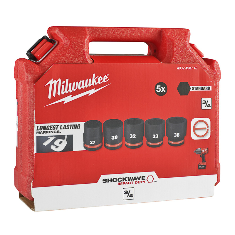 Milwaukee / Milwaukee doppenset Shockwave