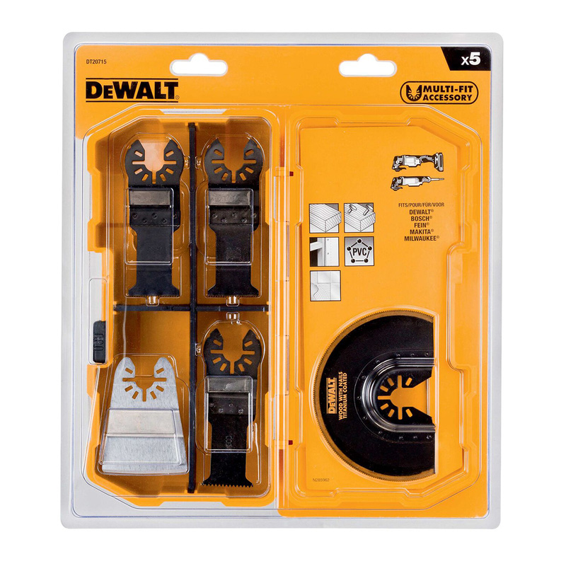 DeWALT DT20715-QZ multi-tool zaagbladenset