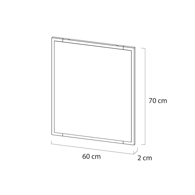 Tiger S-line Frame Spiegel 60x70 cm