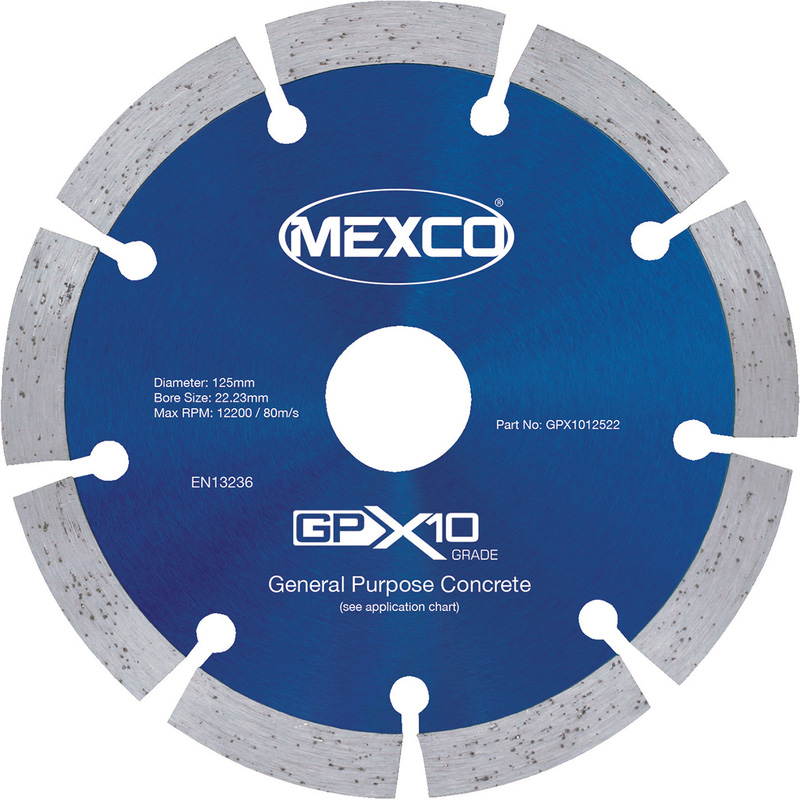 Mexco beton diamantschijf universeel