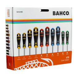 Bahco / Bahco schroevendraaierset 10-delig 2