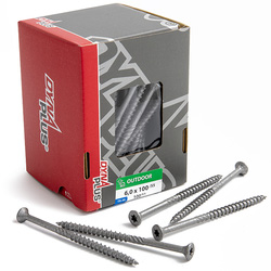 Dynaplus / Dynaplus universele schroeven platkop deeldraad gecoat 2