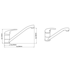 Schütte / Schütte Athos Plus keukenkraan 2
