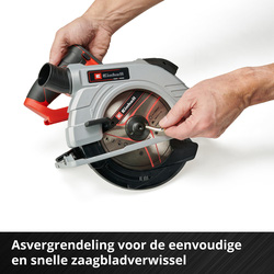 Einhell / Einhell TP-CS 18/190 BL accu cirkelzaagmachine (body) 5