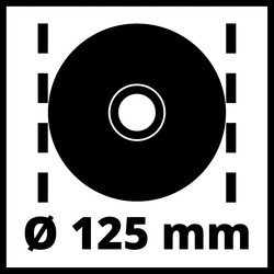 Einhell / Einhell TC-AG 125/850 haakse slijper 6