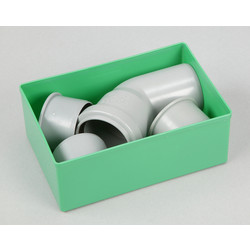 Kunststof inzetbak 63mm hoog 2