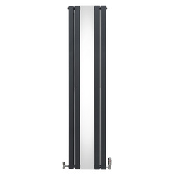 MonsterShop / Platte spiegel radiatoren met TRV chroom kleppen 2