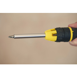 Stanley / Stanley ratelschroevendraaier met bits 11-delig 6