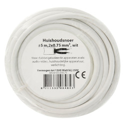 Huishoudsnoer rond H03VV-F 4