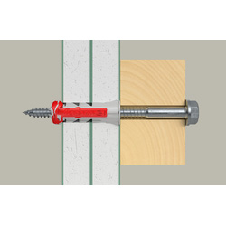 Fischer / Fischer Duopower pluggen + schroef 4