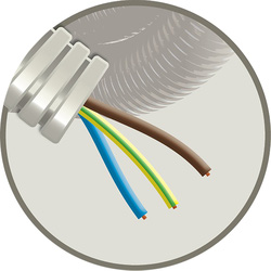 Precaflex / Precaflex voorbedrade flexbuis 16mm 3x2,5 3