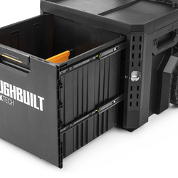 TOUGHBUILT / Toughbuilt Stacktech gereedschapskoffer op trolley 1-lade 2