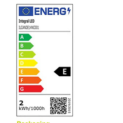 Integral LED / Integral LED lamp filament kaars E14 2
