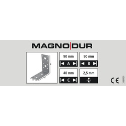 Magnodur / Magnodur hoekanker 5