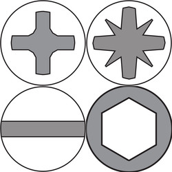 Wiha / Wiha Schroevendraaier met wisselschachtenset SYSTEM 6 2