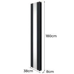 MonsterShop / Ovale spiegelradiator met kleppen 5