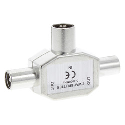 Q-link / Coax splitter tv 2