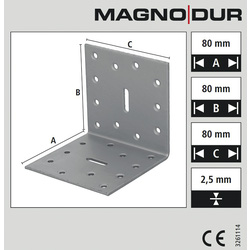 Magnodur / Magnodur versterkingshoek sleufgat 2