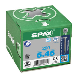 Spax / Spax universele schroeven T-STAR plus platkop voldraad RVS 3