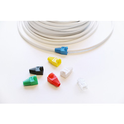 Q-link / UTP 6 connectors en kappen 10