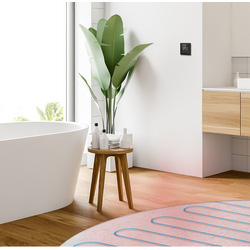 Dynamic Way / Dynamic Way elektrische vloerverwarmingsmat incl. WIFI thermostaat zwart 3