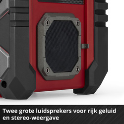Einhell / Einhell TE-CR 18 Li DAB+/FM/BT Solo accu bouwradio (body) 4