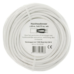 Huishoudsnoer H03VV-F 5