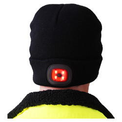 Portwest / Portwest muts met usb oplaadbare LED lamp 3