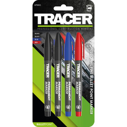 Tracer / TRACER Permanent Marker Assortiment 4 delig 3