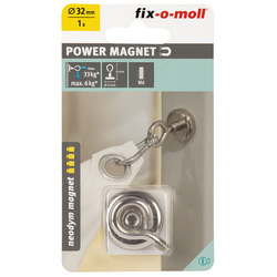 Fix-o-moll / Fix-o-moll magneet schijf Neodym oog 2