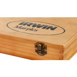 IRWIN / Irwin Marples houtbeitelset 6-delig MS750 in houten kist 8