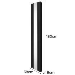 MonsterShop / Ovale spiegelradiator met kleppen 5