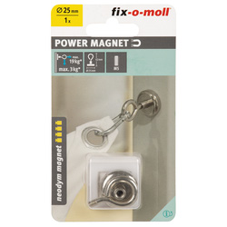 Fix-o-moll / Fix-o-moll magneet schijf Neodym oog 2