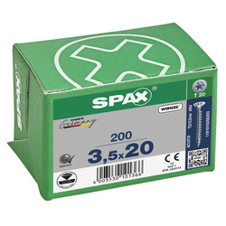 Spax / Spax universele schroeven platkop voldraad 3