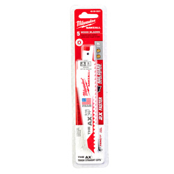 Milwaukee / Milwaukee reciprozaagblad Sawzall hout The AX 2