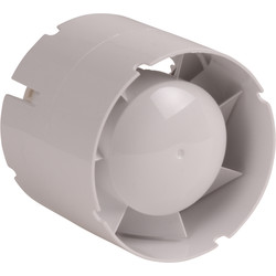 100mm In-Line badkamer ventilator set 3
