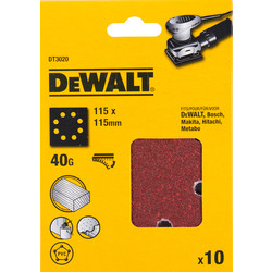 DeWALT / DeWALT schuurpapier 115x115mm 3