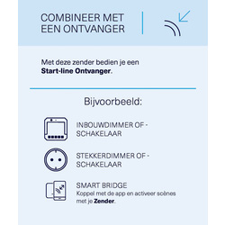 KlikAan KlikUit / KlikAanKlikUit draadloze wandschakelaar 3