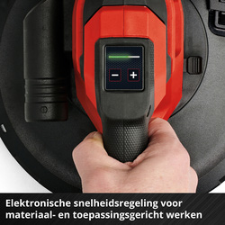 Einhell / Einhell TP-DWS 18/225 Li BL Solo accu wand-/plafondschuurmachine (body) 7