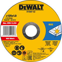 DeWALT / DeWALT doorslijpschijf 2