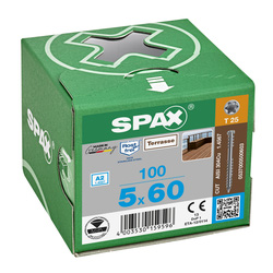 Spax / Spax vlonderschroeven T-STAR plus platkop RVS 3
