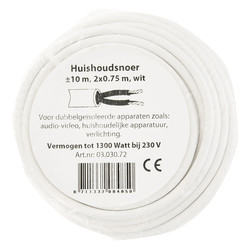 Huishoudsnoer rond H03VV-F 2